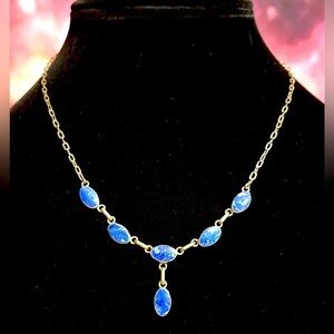 Sterling & Sodalite necklace​​​​